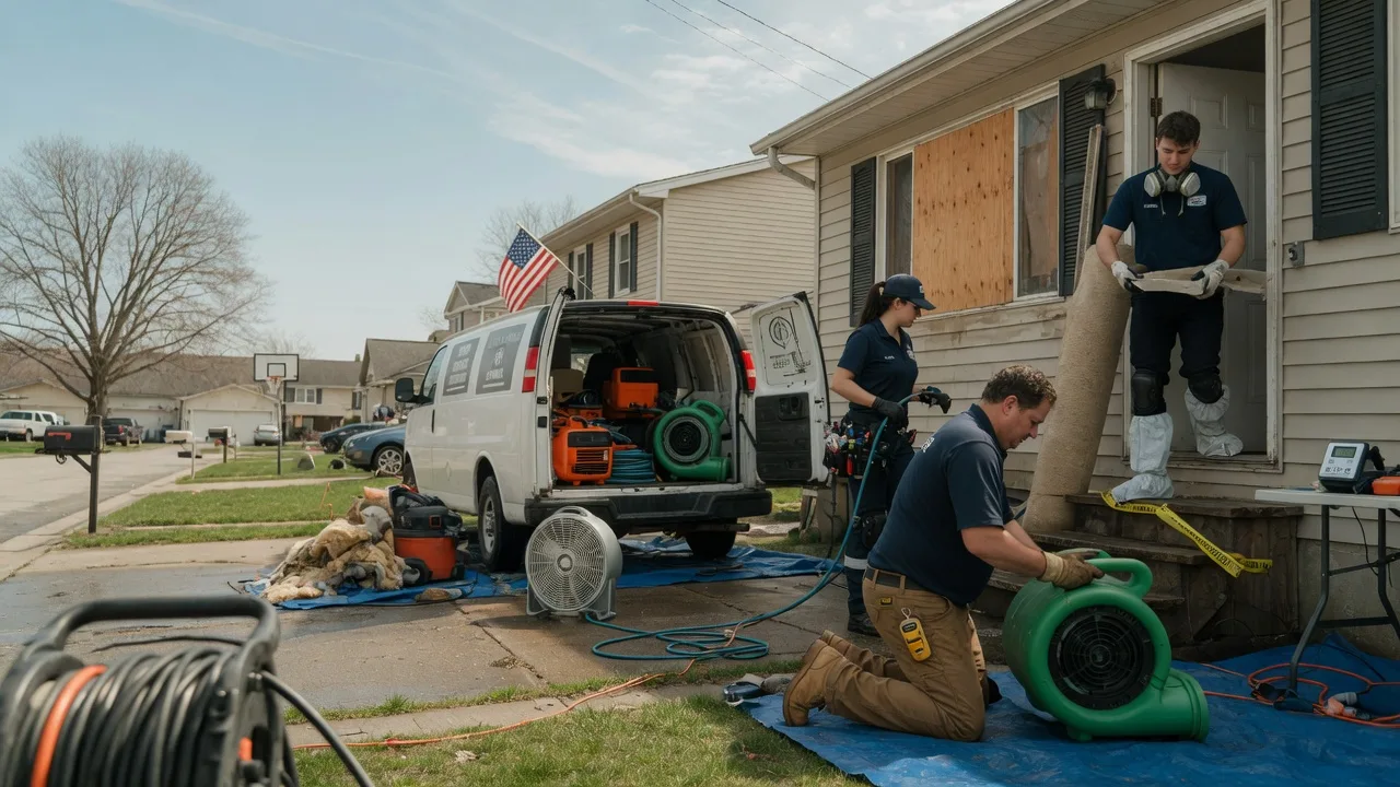Water Damage Restoration in Holy Cross, IA near me